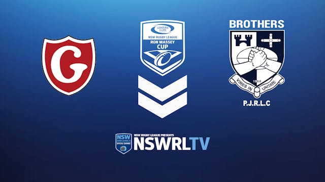 Leagues Clubs Australia Ron Massey Cup | Round 5 | Dirty Reds vs Brothers