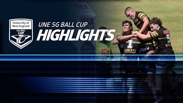 NSWRL TV Highlights | UNE SG Ball Cup Round Two