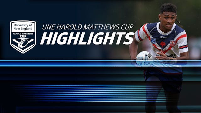 NSWRL TV Highlights | UNE Harold Matt...