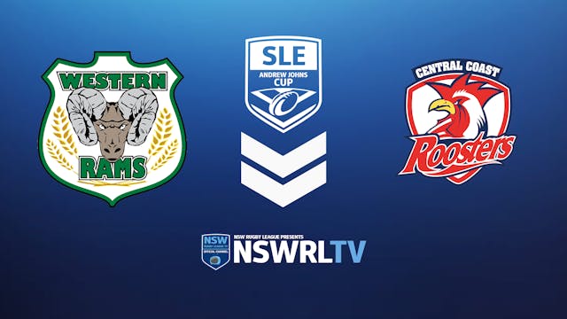 SLE Andrew Johns Cup | FW1 | Rams vs CC Roosters