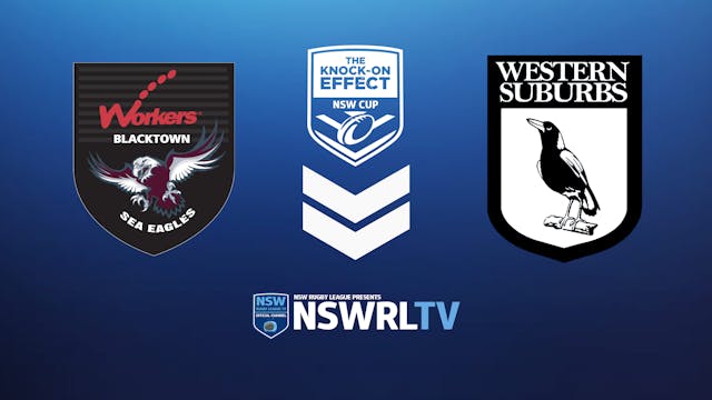 KOE NSW Cup | Round 12 | Sea Eagles v...