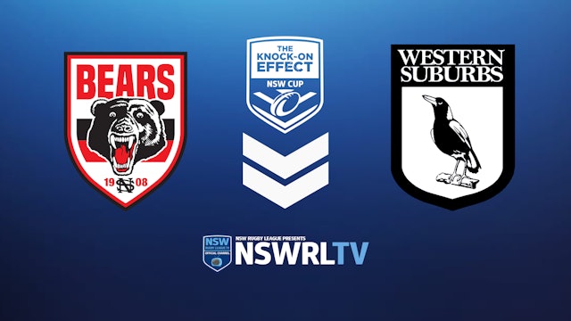  The Knock-On Effect NSW Cup | Round 5 | Bears v Magpies