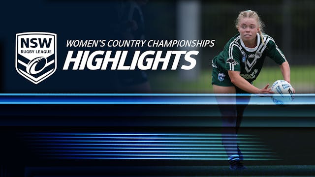 NSWRL TV Highlights | Women's Country...