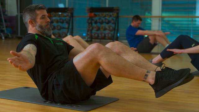 Low-Intensity Core Workout with Stephen