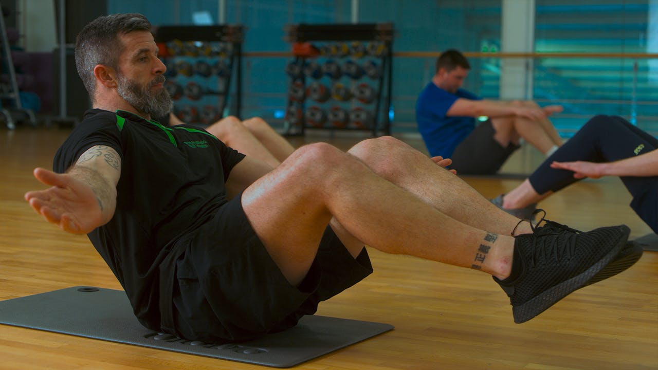 LowIntensity Core Workout with Stephen All videos Nuffield Health 24/7