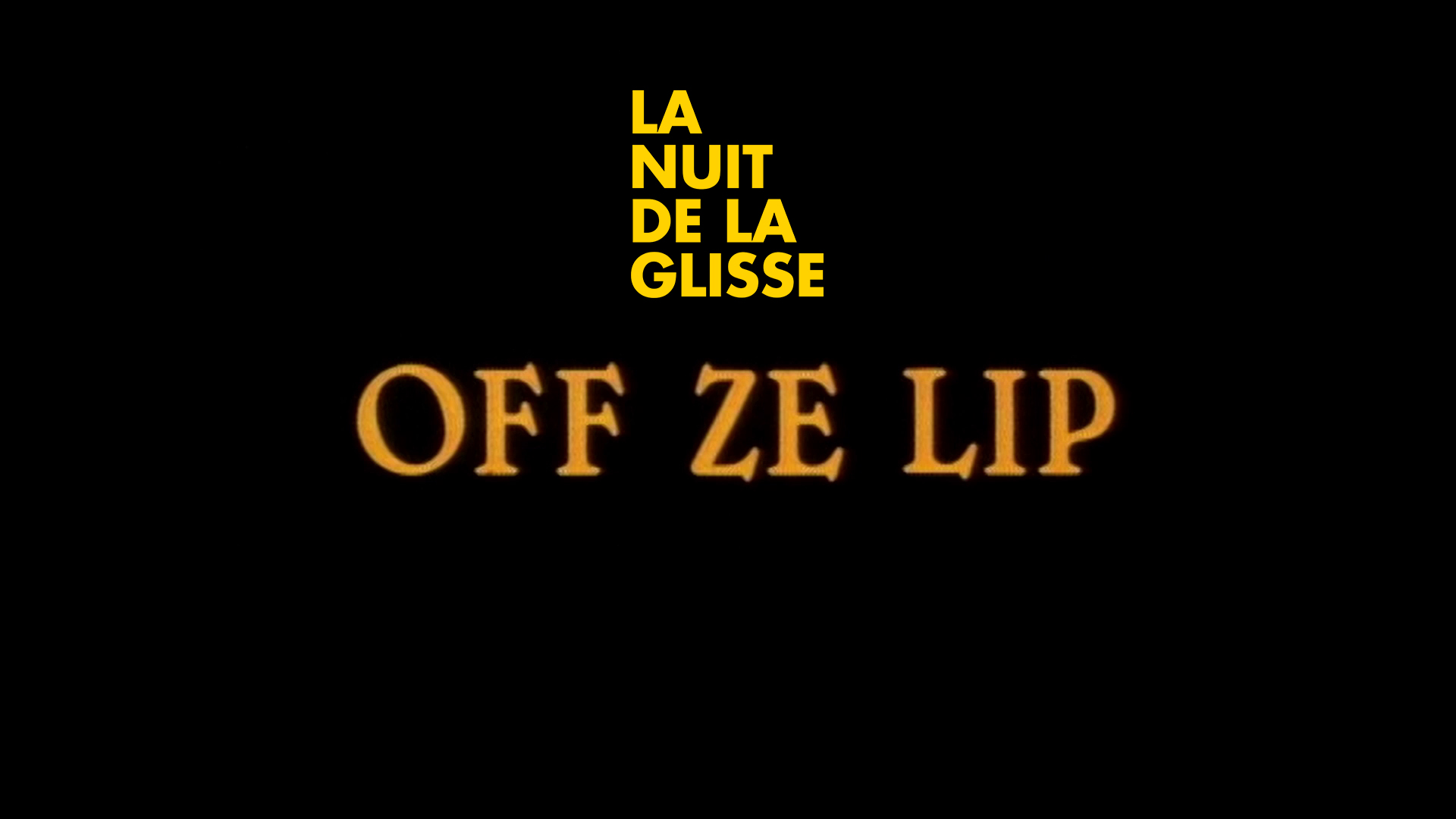 Off Ze Lip (1987)
