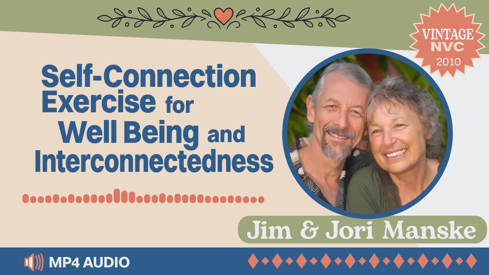 Self-Connection Exercise for Well Being and Interconnectedness