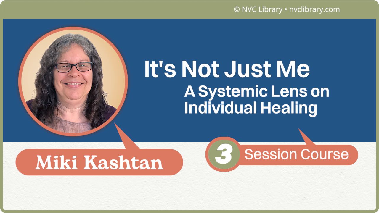 It's Not Just Me: A Systemic Lens on Individual Healing: 3 Session Course