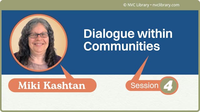Dialogue within Communities: Session 4