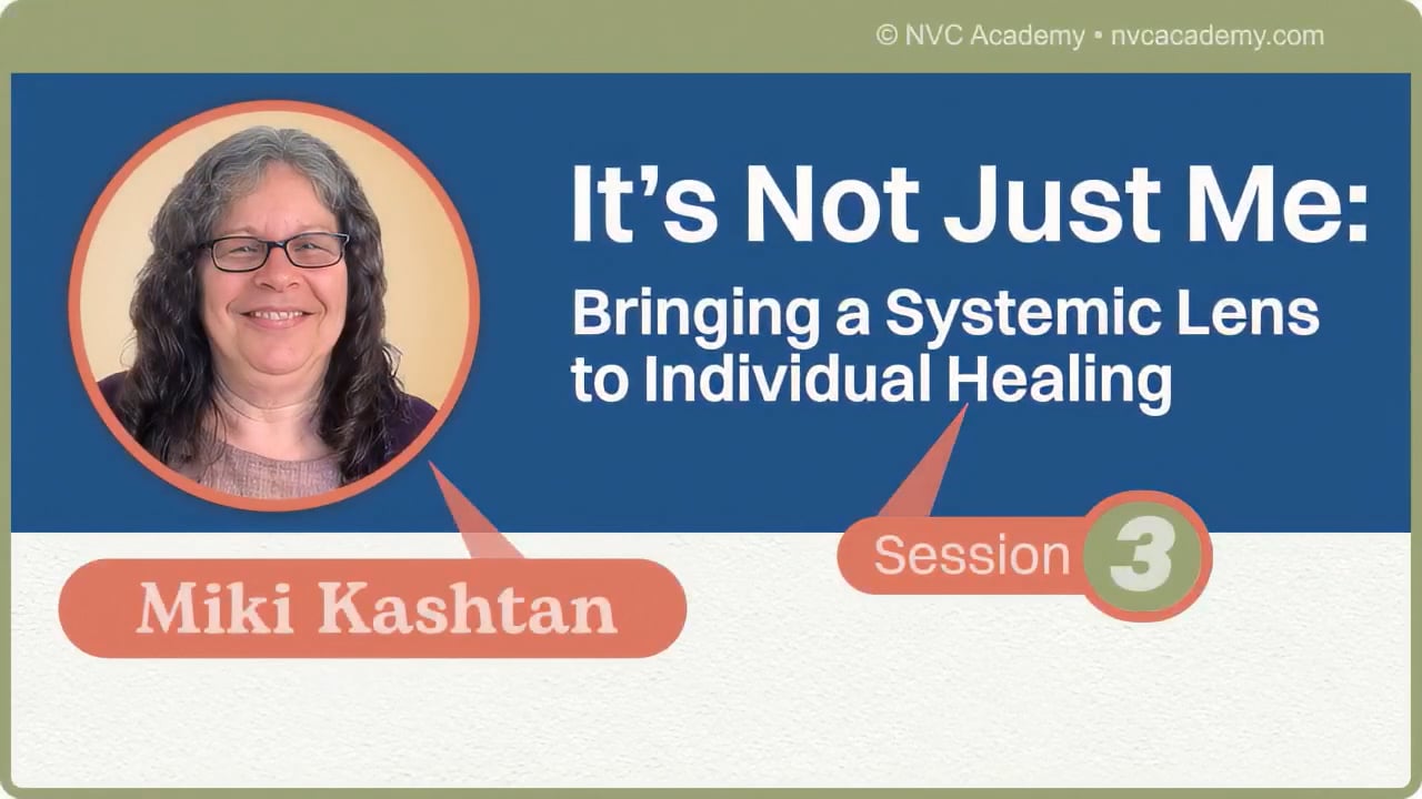 It’s Not Just Me: Bringing a Systemic Lens to Individual Healing: Session 3