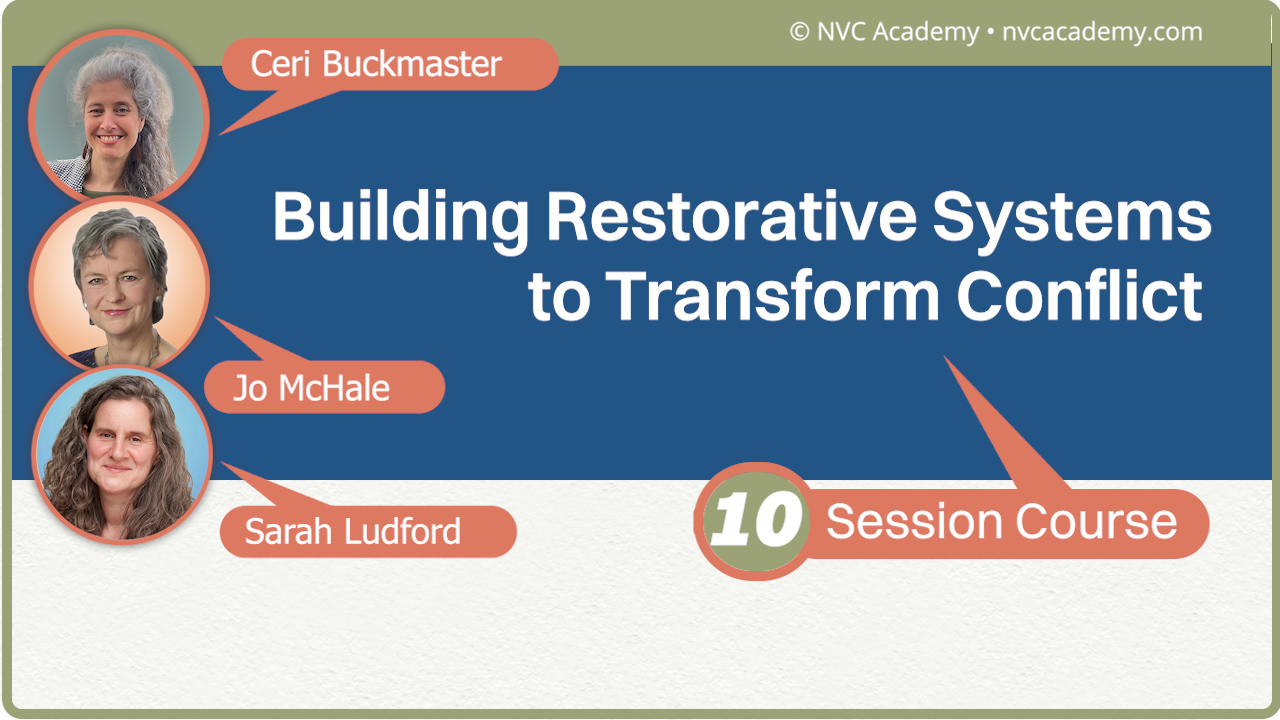 Building Restorative Systems to Transform Conflict: 10 Session Course