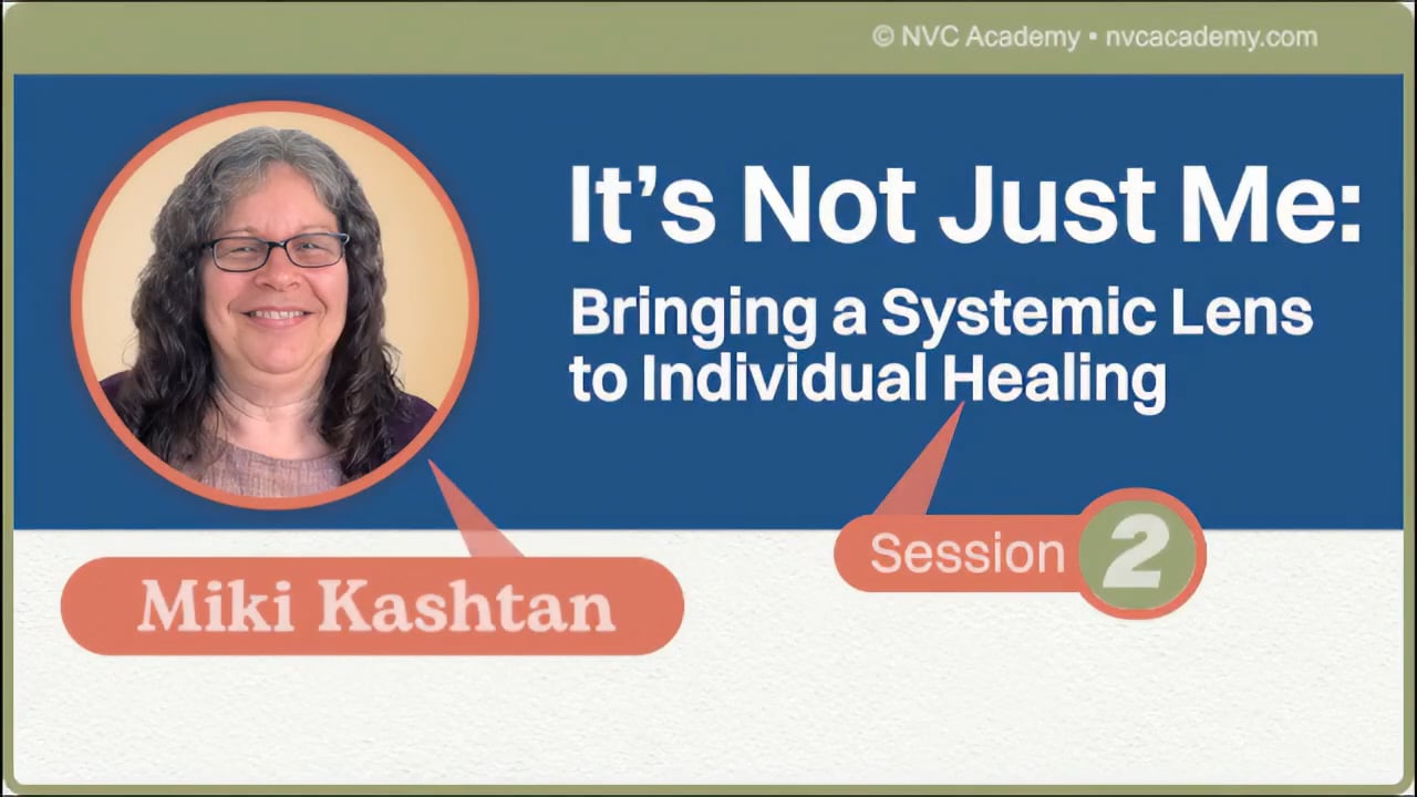 It’s Not Just Me: Bringing a Systemic Lens to Individual Healing: Session 2