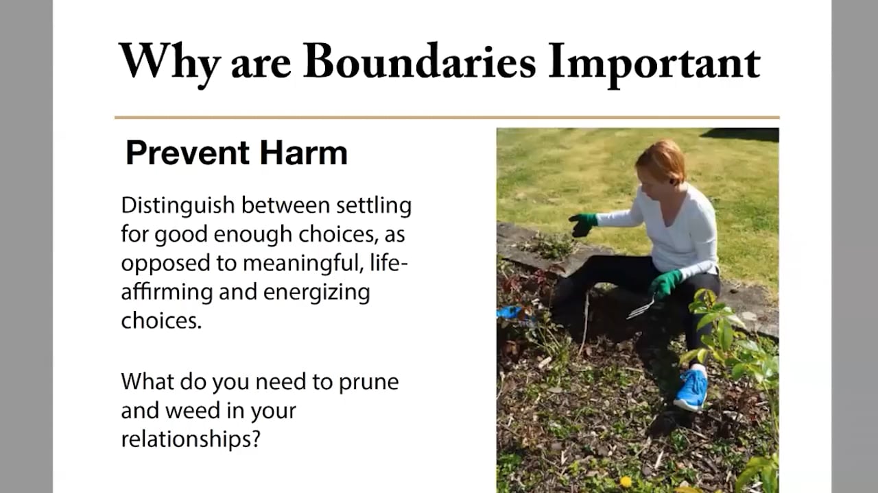 Boundaries and Exquisite Self-Care