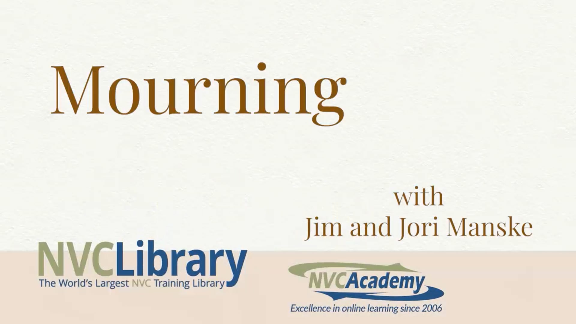 Mourning: Learn to Navigate Loss, Sadness, and Grief