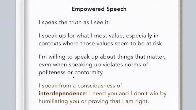 Create Space to Support Change