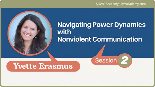 Navigating Power Dynamics with Nonviolent Communication Session 2