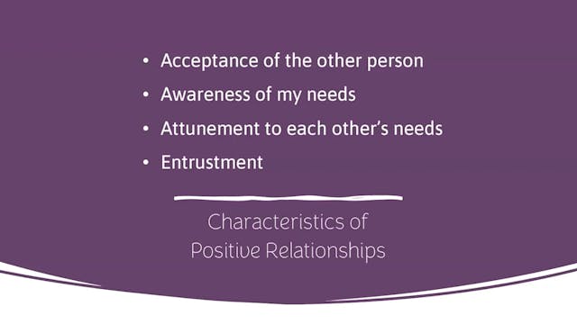 Positive Relationships in Parenting
