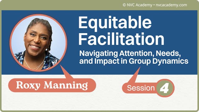 Equitable Facilitation: Supporting Equity through Leadership: Session 4