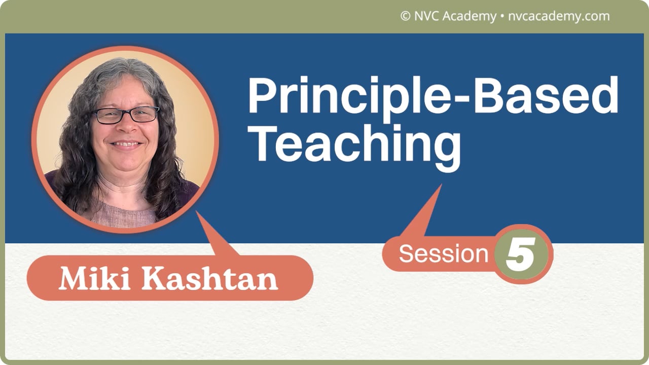Principle Based Teaching: Session 5