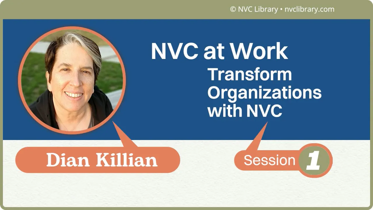 NVC at Work: Transform Organizations with NVC: Session 1 - NVC at Work ...