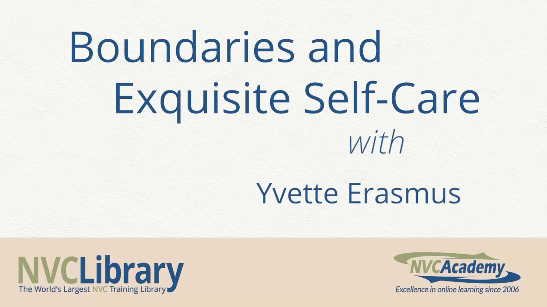 Boundaries and Exquisite Self-Care