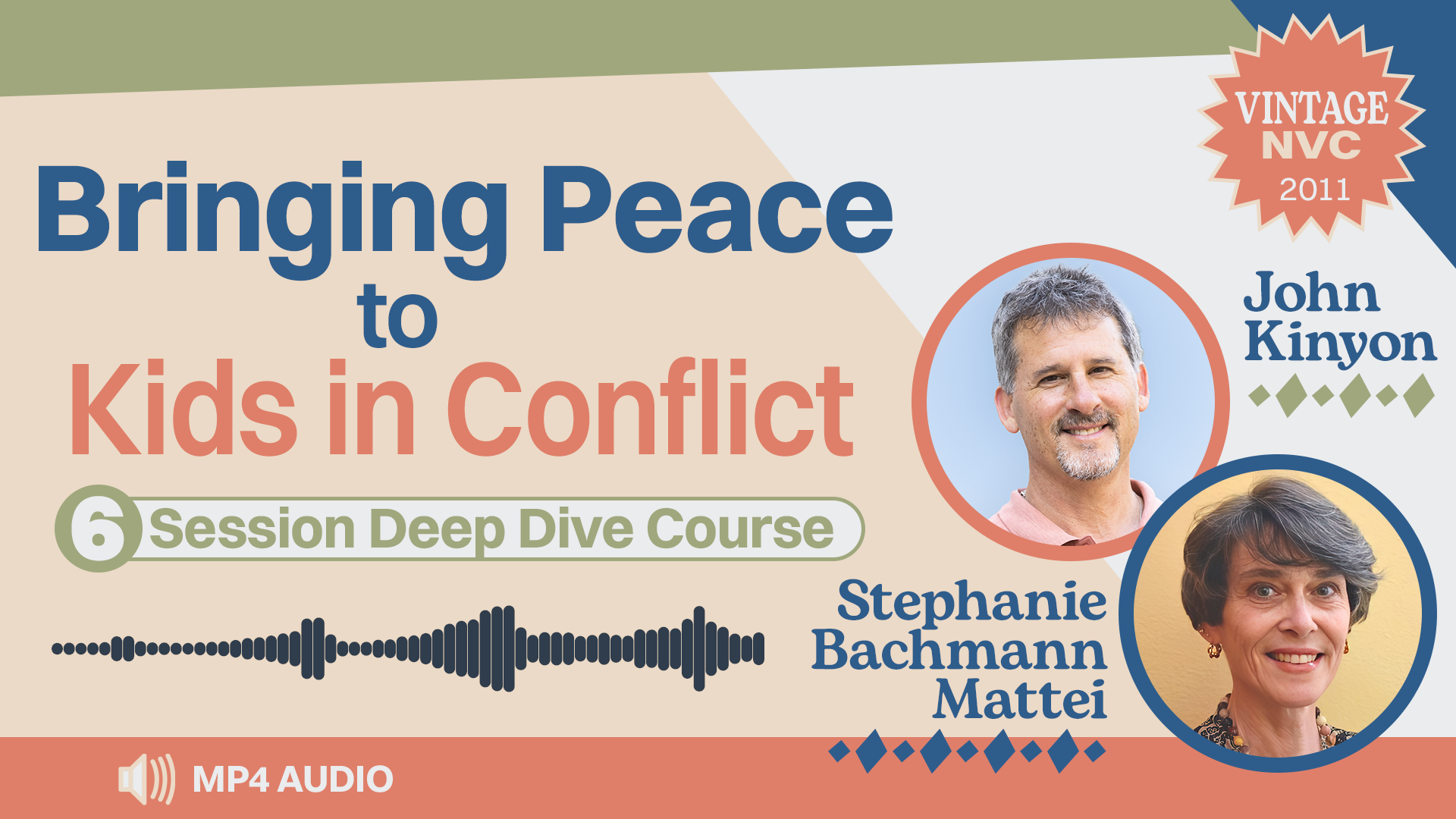 Bringing Peace to Kids in Conflict: 6 Session Course
