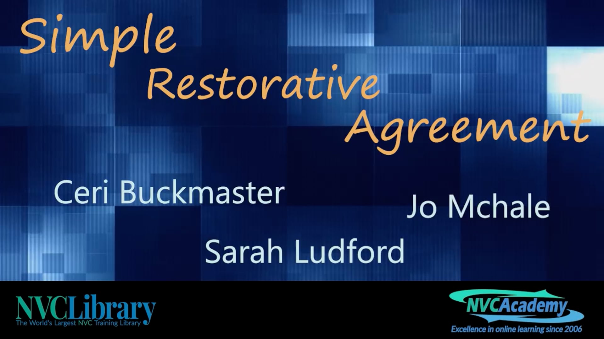 Create a Simple Restorative Agreement For Your Group