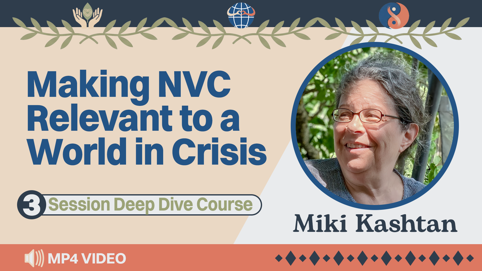 Making NVC Relevant to a World in Crisis: 3 Session Course