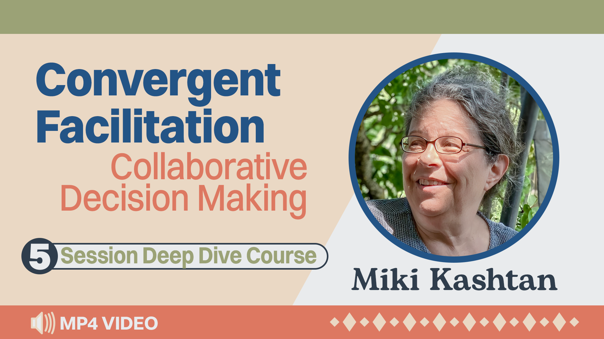 Convergent Facilitation: Collaborative Decision Making: 5 Session Course