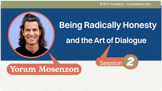 Being Radically Honesty and the Art of Dialogue: Session 2