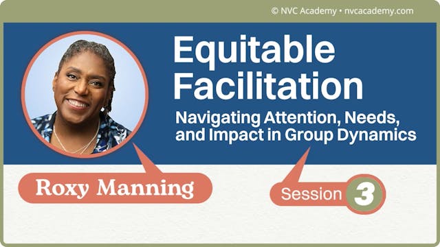 Equitable Facilitation: Supporting Equity through Leadership: Session 3
