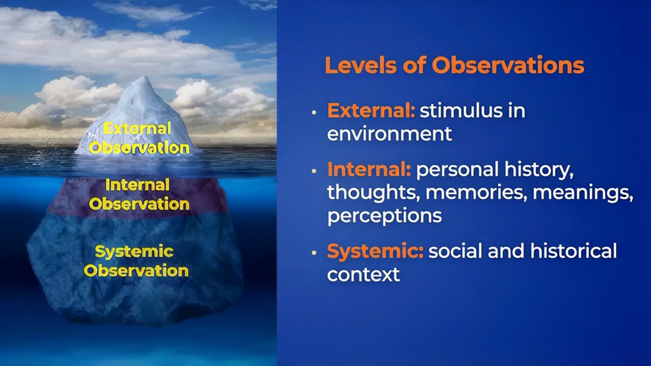 3 Levels of Observation