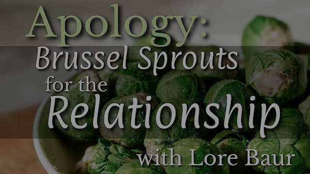 The Apology: Brussel Sprouts for the ...