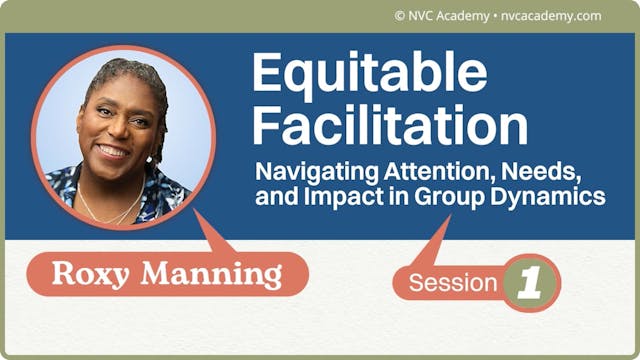 Equitable Facilitation: Supporting Equity through Leadership: Session 1