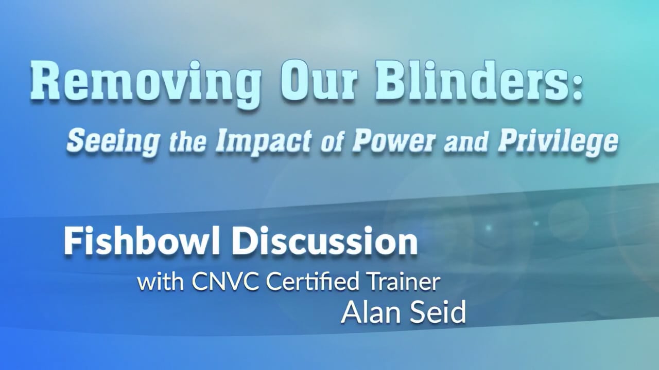 How Privilege / Lack of Privilege Affects Men, Fishbowl Discussion