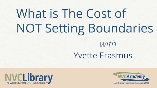 What is the Cost of NOT Setting Boundaries