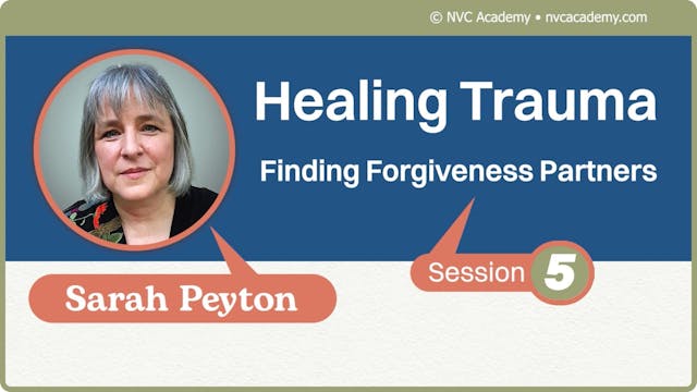 Trauma, Forgiveness & Your Close Relationships: Session 5