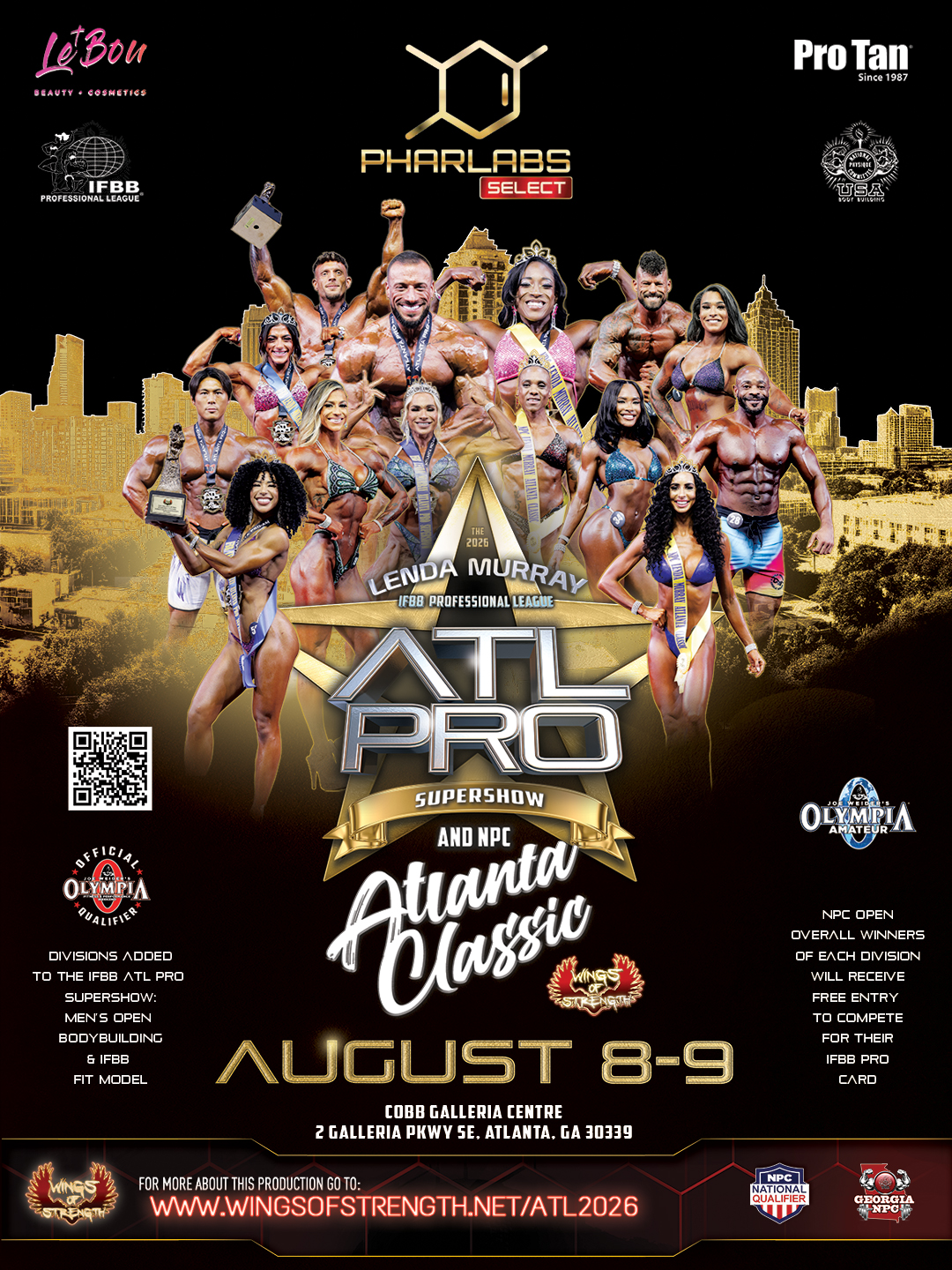 ATL PRO 8/9 Show Day 2 REBROADCAST $29.99
