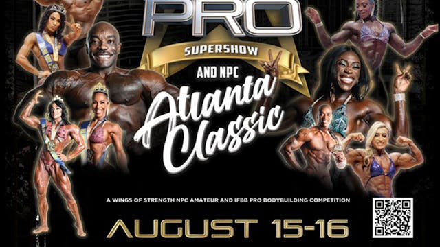ATLANTA PRO A​UG 16th DAY TWO Prejudging $16.99