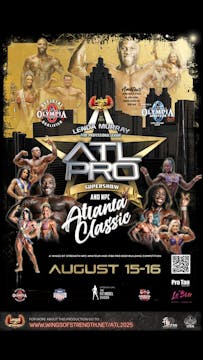 ATLANTA PRO A​UG 16th DAY TWO Finals $16.99