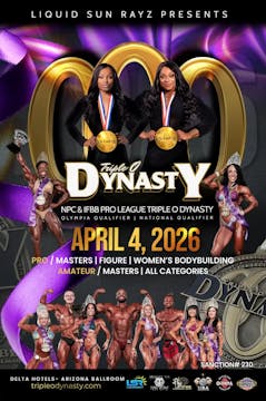 Women's IFBB Pro League show 2026