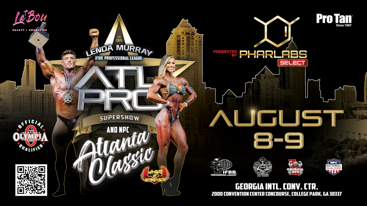 ATL PRO 8/8 Show Day 1 (Prejudg & Finals) $29.99