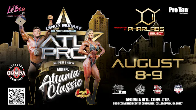 ATL PRO 8/9 Show Day 2 (Prejudg & Finals) $29.99