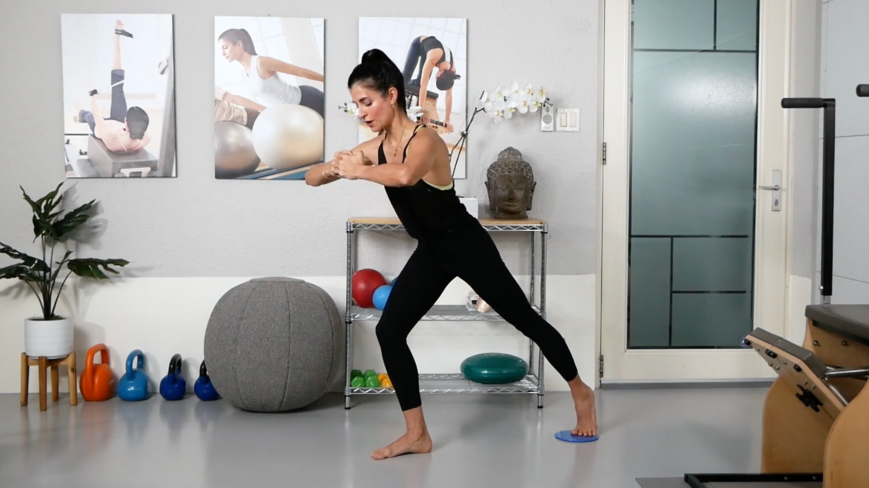 50-Min. Full Body with Sliders and Light Weights