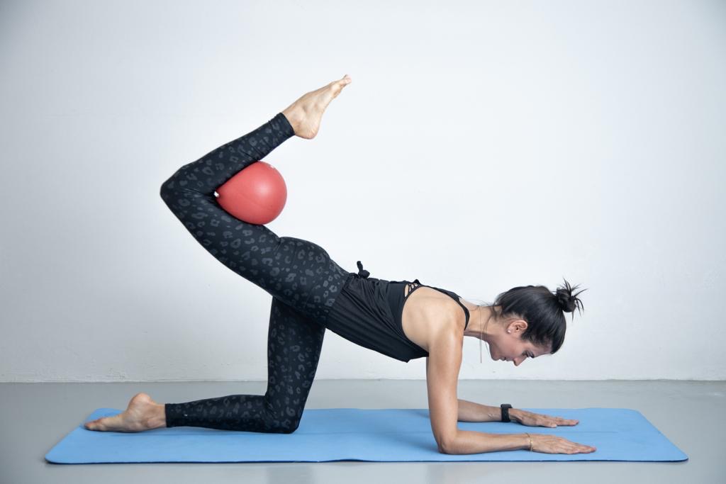 54-Min. Full Body with Light Weights and Pilates Ball