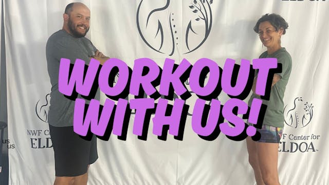 Workout With Us!