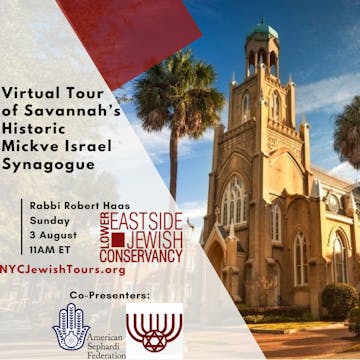 Savannah’s Historic Mickve Israel Synagogue Tour