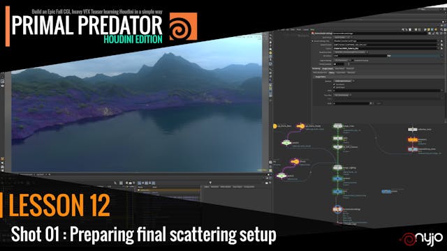 Lesson 12 :Shot 01 Preparing final scattering