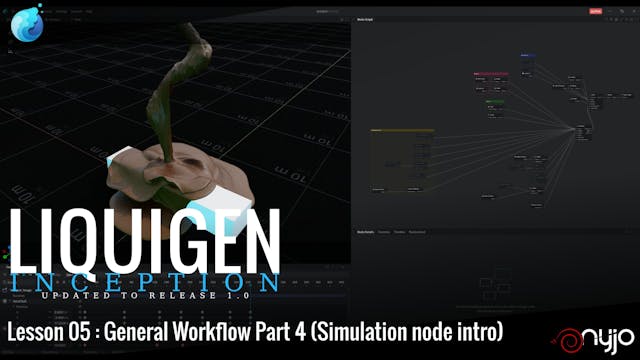 Lesson 05 : General Workflow - Part 4 (Simulation node introduction)