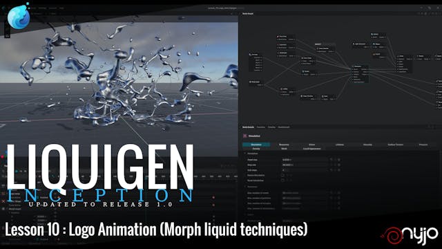 Lesson 10 : Logo Animation (Morphing liquid techniques)